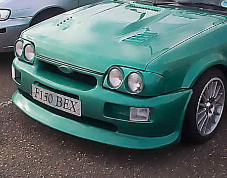 Cosworth style front bumper on Orion