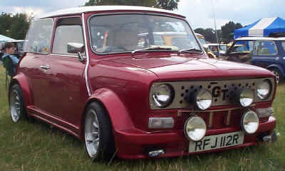 Clubman fitted with LAMM style bodykit