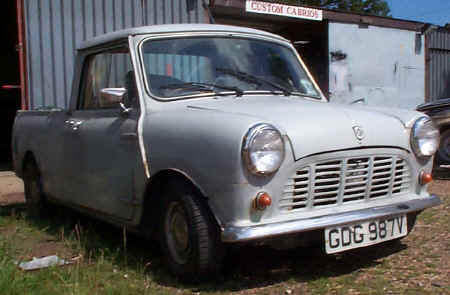 Pick-up ready for a bodykit.